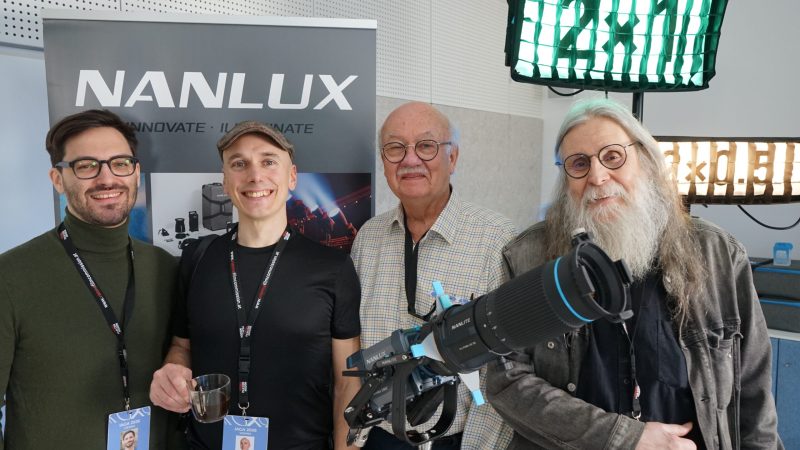 Den norske delegasjonen sammen med en finne: Benjamin Mosli FNF, Ole Andreas Grøntvedt FNF, Paul René Roestad FNF, Tahvo Hirvonen FSC. Foto: Lars Pettersson, FSF